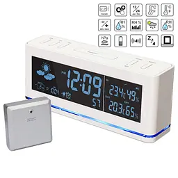 Метеостанція Technoline WS6850 White (WS6850) - мініатюра 9