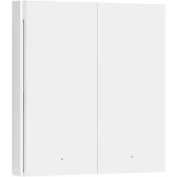 Розумний вимикач Aqara Smart Wall Switch H1 White (з нейтраллю, 2 клавіши) (WS-EUK04) Global EU [71972] - мініатюра 3