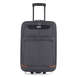 Валіза Semi Line 20" (S) Grey/Orange Lines (T5754-1) - мініатюра 2