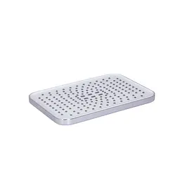 Верхній душ Qtap Hlavova 260x180 мм прямокутний QTHLA107CRM45785 Chrome/White, Білий