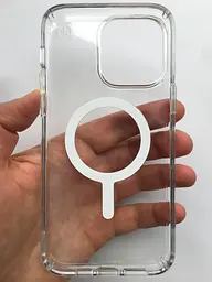 Оригінальний прозорий чохол для iPhone 14 PRO MAX Speck Presidio Clear Case MagSafe Протиударний 150090-3080 - мініатюра 5