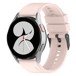 Ремінець GT для Realme Watch - бежево-рожевий ширина кріплення 20мм силікон Watchbands (W28-0WB39690011) - мініатюра 5