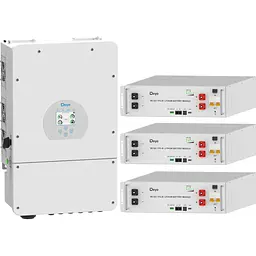 Система зберігання енергії Deye SUN-12K-SG02LP1-EU-AM3 12kW + 3 АКБ SE-G5.1 Pro-B 15.36 kWh (51.2V/100Ah/5120Wh) [159443]