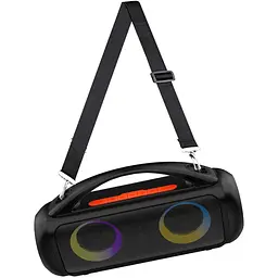 Акустична система 1.0 Media-Tech 60W, Bluetooth/AUX/microSD/MP3/USB/TWS/КАРАОКЕ/RGB,чорна - мініатюра 6
