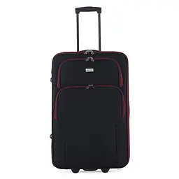 Валіза Semi Line 24" (M) Black/Red Lines (T5680-2) - мініатюра 2