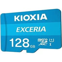Карта пам'яті Kioxia microSDXC Exceria G3 128GB Class 10 UHS-I U3 V30 + SD Adapter (LMEX3L128GG2) [163980] - мініатюра 3