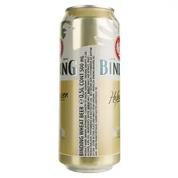 Уцінка. Пиво Binding Hefeweizen світле 4.8% 0.5 л з/б   - мініатюра 2