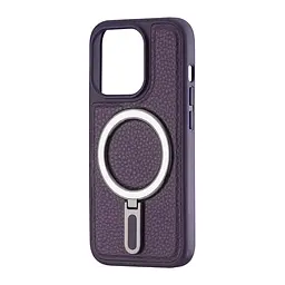 Чохол Jinduka Leather Ringo iPhone 15 Pro Purple