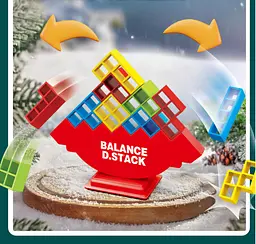 Настільна гра Балансир Balance Stack 64 блоки  - мініатюра 4