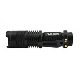 Ліхтарик акумуляторний Bailong POLICE BL-8468 Q5 50000W ручний з Zoom 300 Lumen з зарядкою та батареєю - мініатюра 3
