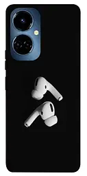 TPU чохол Demsky Stay tuned для TECNO Camon 19 (CI6n) / 19 Pro (CI8n)