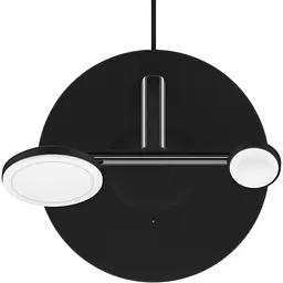 Бездротовий зарядний пристрій Belkin 3in1 MagSafe Black (WIZ017VFBK) [170632] - мініатюра 6
