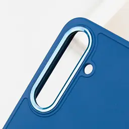 TPU чохол Bonbon Metal Style для Samsung Galaxy S24 / S25 Синій / Denim Blue - мініатюра 6