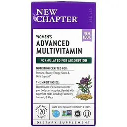 Мультивітаміни для жінок New Chapter Every Woman Multivitamin 120 таблеток - мініатюра 2