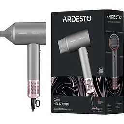 Фен Ardesto Pink Touch 1600 Вт сіро-рожевий (HD-R300PT) - мініатюра 17