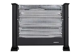 Інфрачервоний обігрівач Ardesto IHS1650 кварцовий підлоговий 15 м² 1650 Вт чорний - мініатюра 2