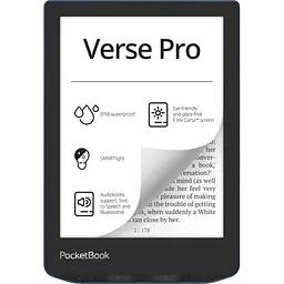 Електронна книга PocketBook 634 Verse Pro Azure (PPB634-A-CIS, PB634-A-WW) [92927] - мініатюра 1