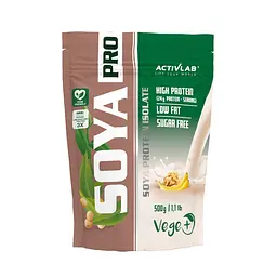 Протеїн Soya Pro, 500 грам Банан-горіх ActivLab fit0014003 - мініатюра 1