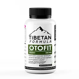 Таблетки Tibetan Formula Отофіт для покращення слуху 360 таблеток