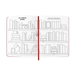 Щоденник читацький Orner "Reading is sexy" рожевий - мініатюра 11