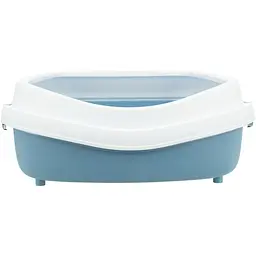 Туалет для кішок Trixie Primo XXL з бортиками синьо-білий 56 х 25 х 71 см - мініатюра 8