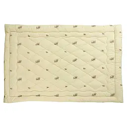 Ковдра Руно - Sheep вовняна тепла бежева двоспальне 172x205 см 450 гр/м2 (22484) - мініатюра 2