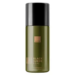 Дезодорант-спрей для тіла Avon Black Suede Real для нього, 150 мл (158511360) - мініатюра 1