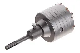 Свердлильна коронка по бетону SDS plus для перфоратора Intertool 75 мм - мініатюра 2