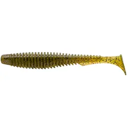 Силікон FishUP U-Shad 3.5" #074 - Green Pumpkin Seed (8 шт/уп)