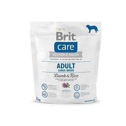 Сухий корм Brit Care Adult Large Breed Lamb & Rice 1 кг для дорослих собак великих порід (вагою від 25 кг)