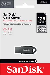 SanDisk Накопичувач 64GB USB 3.2 Ultra Curve Black