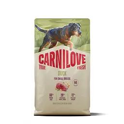Сухий корм для собак малих порід Carnilove True Fresh Duck Small Breed суперпреміум качка 4 кг
