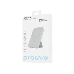 Універсальна мобільна батарея Proove Hyperion Qi 20W 10000mAh White (PBHN15020002) - мініатюра 3