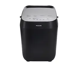 Panasonic Хлібопічка 700Вт програм-18 максимальна вага -1 кг форма-круг пластик чорний - мініатюра 2
