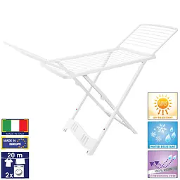 Сушарка для білизни підлогова Casa Si Resin 20m White (CS92066Q01) - мініатюра 2