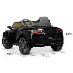 Дитячий електромобіль Bambi JE1618EBLR-2 Lexus до 30 кг - мініатюра 6