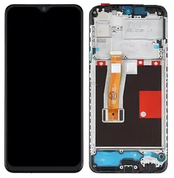 Дисплей Realme 5 Pro, чорний, з рамкою, .