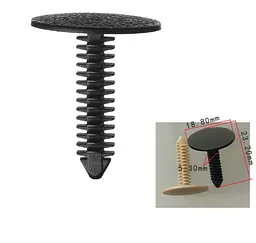 Кліпса для обшивки кузова салону Toyota, Lexus (9046706177, 90467-06177, 10364) (C1151)