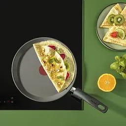 Сотейник Tefal з кришкою Renewal 24см алюміній бакеліт скло сірий kuh0014755 - мініатюра 2