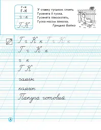 Українська мова. 1 клас. Прописи до букваря М. С. Вашуленка, О. В. Вашуленко. Частина 2 - мініатюра 5