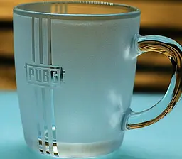 Скляна чашка 350 мл PUBG з гравіюванням подарунок для фаната PUBG ігровий кухоль ПАБГ - мініатюра 5