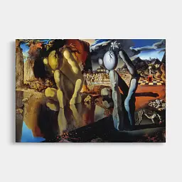 Інтер'єрна картина Метаморфози Нарциса, Сальвадор Далі, Salvador Dali, Metamorphosis of Narcissus, інтер'єрний декор, 40×60 см (id6097) - мініатюра 2