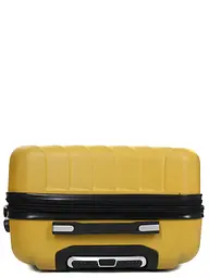 Валіза середня M ABS-пластик Madisson Snowball 03403 68х44х27см 68+13л Жовтий - мініатюра 9