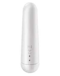 Мінівібратор Satisfyer Ultra Power Bullet 3 (White): Ультра-потужний, з точним кінчиком для стимуляції - мініатюра 6