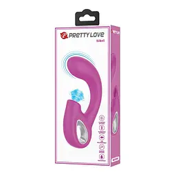 Вібратор Pretty Love Sibel, 15.5 см (рожевий) - мініатюра 10