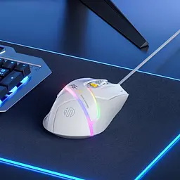 Миша Inphic PG1 Grey/White [171272] - мініатюра 12