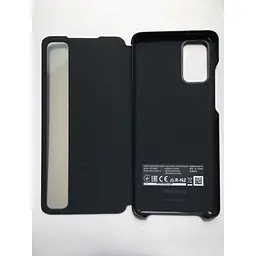 Оригінальний чохол-книжка S-View Clear View Cover Official для Samsung Galaxy S20 Plus 5G Чорний EF-ZG985CBEGRU - мініатюра 4