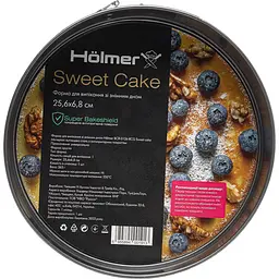 Форма для випікання Holmer Sweet cake зі знімним дном 25.5 см (BCR-0126-RCG Sweet cake) - мініатюра 5