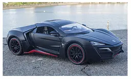 Колекційна металева модель гіперкара АвтоЕксперт Lykan HyperSport з інерцією, світлом та звуком 1:24 - мініатюра 7