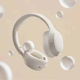 Бездротові навушники QCY H2 Pro з титановим покриттям динаміків та режимом Extra Bass (Білий) - мініатюра 3